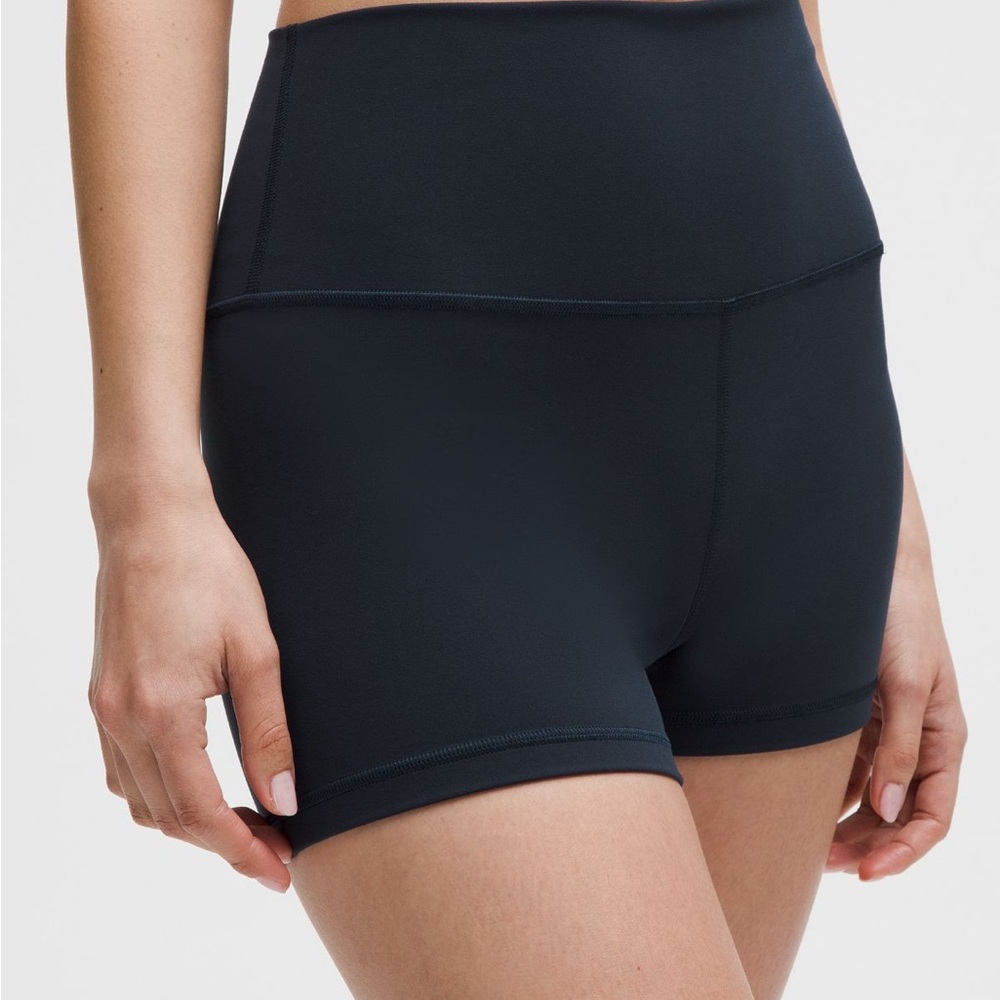 Lululemon Align High Rise Short 4” Navy Size 8